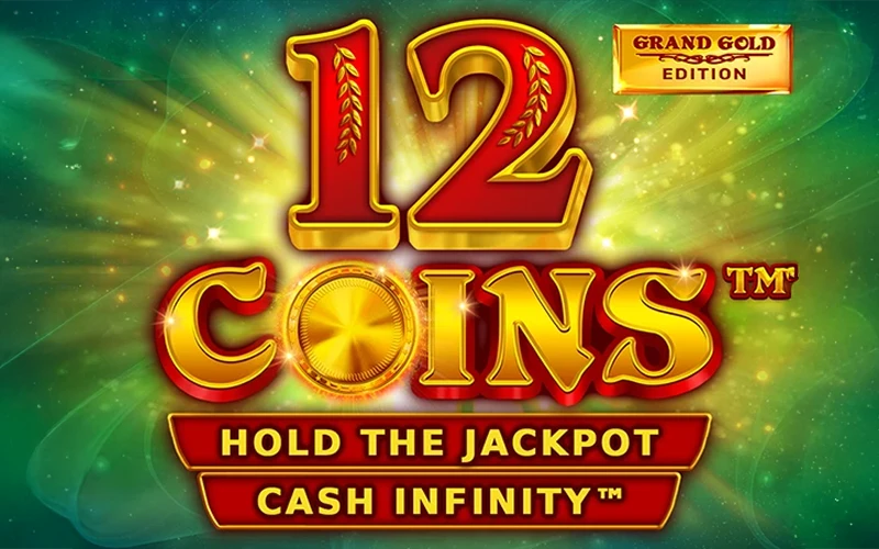 Play luxury 12 Coins Grand Gold Edition slot at Quickwin.