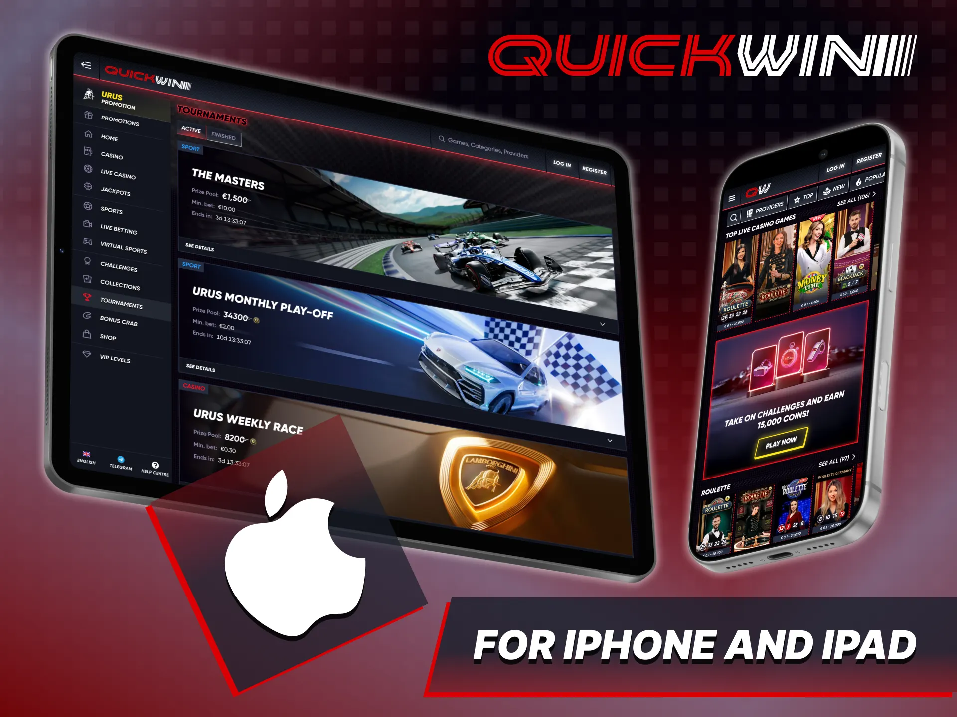You can use Quickwin application on your iOS devices.