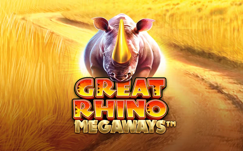 Go to safari adventure with Quickwin Great Rhino Megaways.