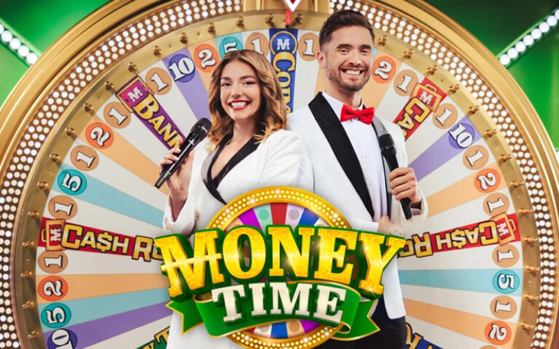 Spin the wheel and win in Money Time at Quickwin.
