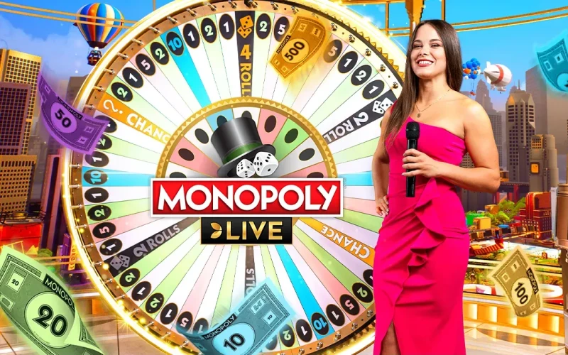 Enjoy playing Monopoly Live game at Quickwin casino platform.